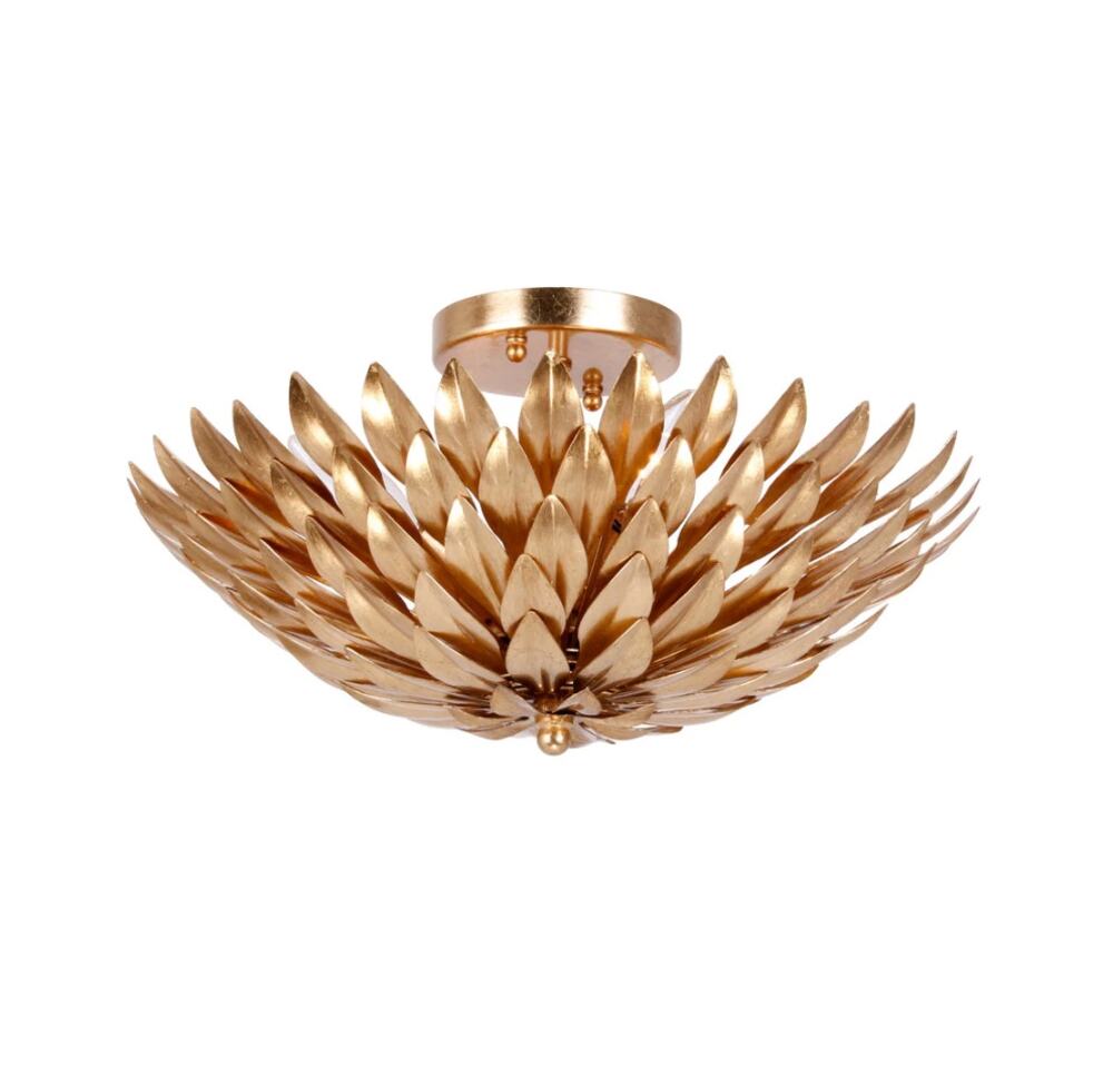 Crystorama Broche Semi Flush Mount lights have2 - Like New